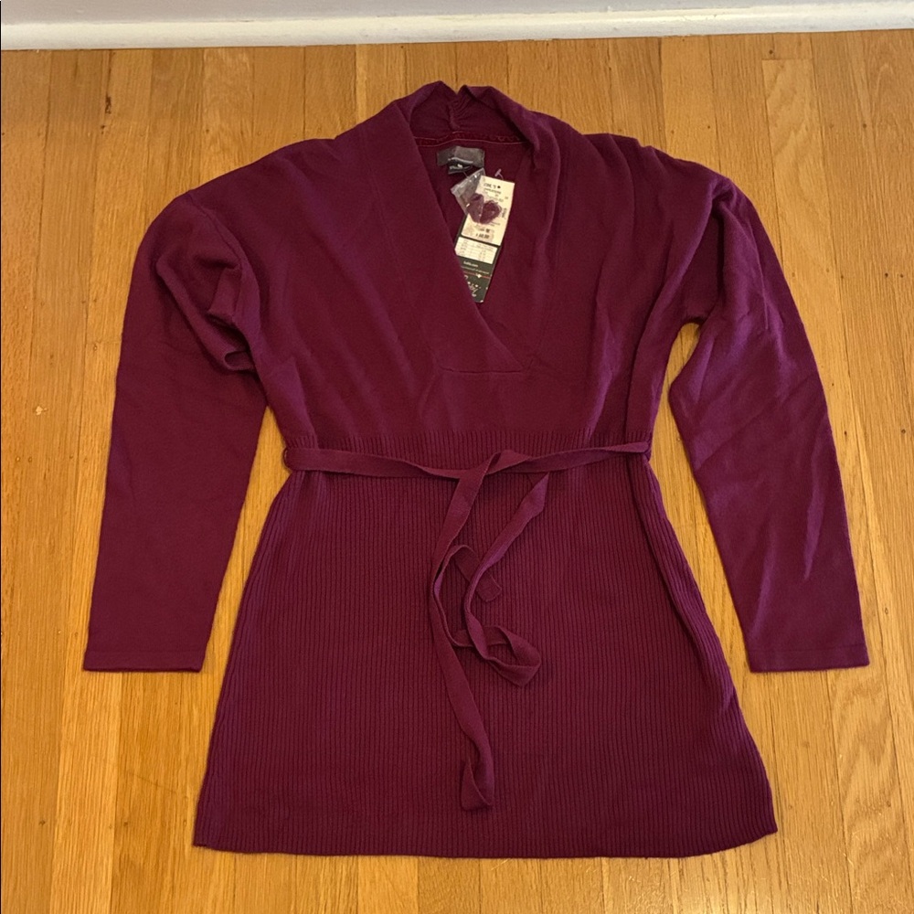Motherhood Deep Purple Knit Sweater